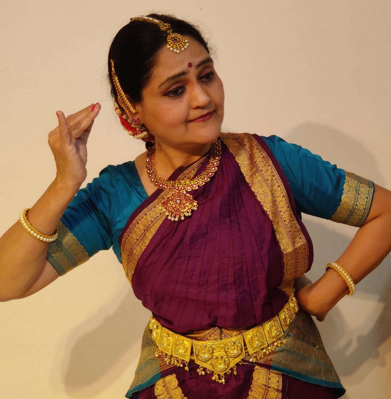 Bharatanatyam pose — Shakuntal production inspiration