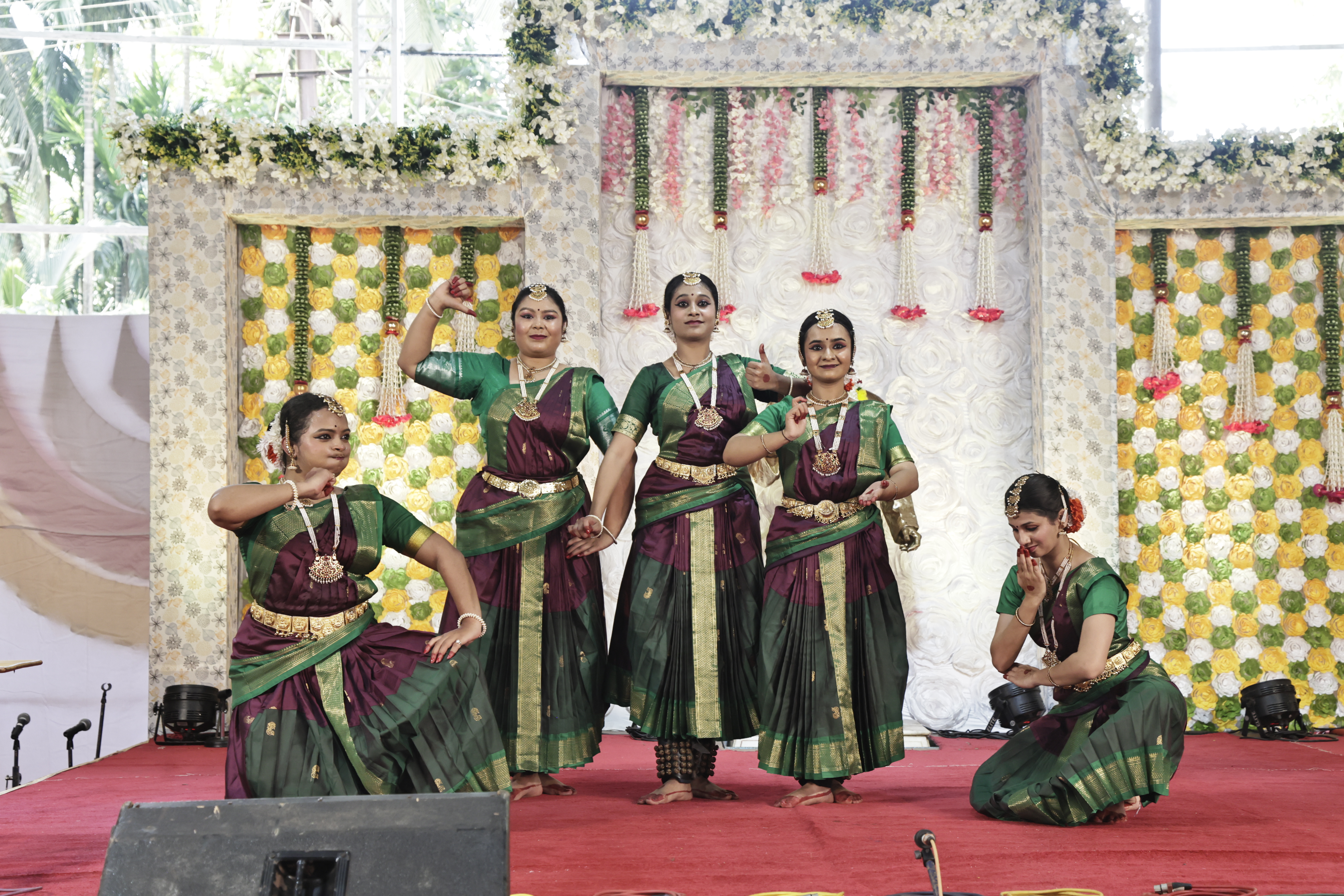 Ensemble Bharatanatyam performance